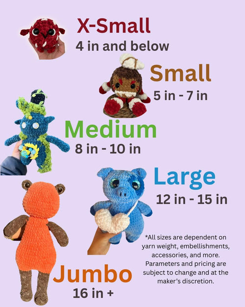 Custom Crochet Plushie - Made To Order