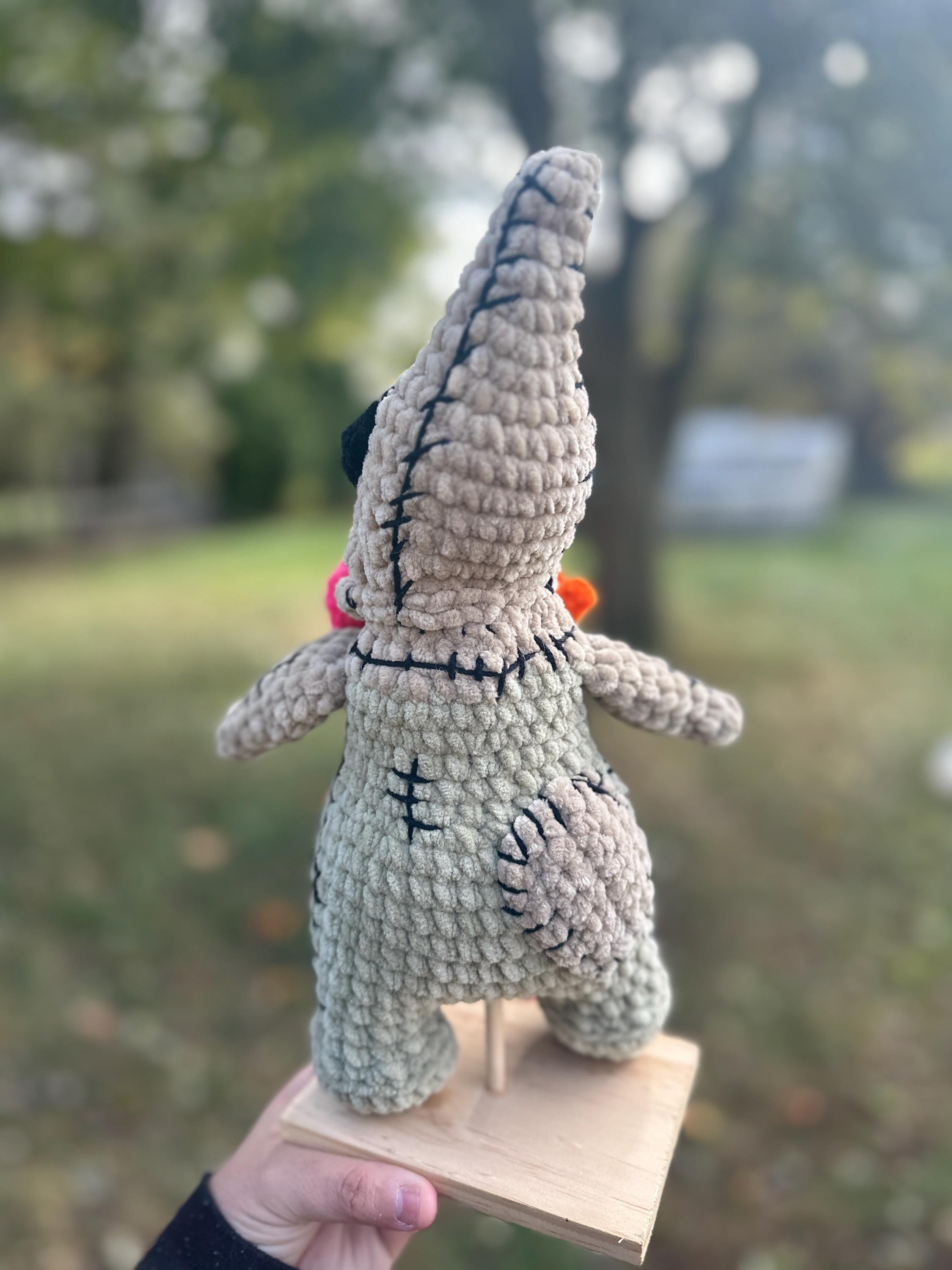 Oogie Boogie Crochet Plushie