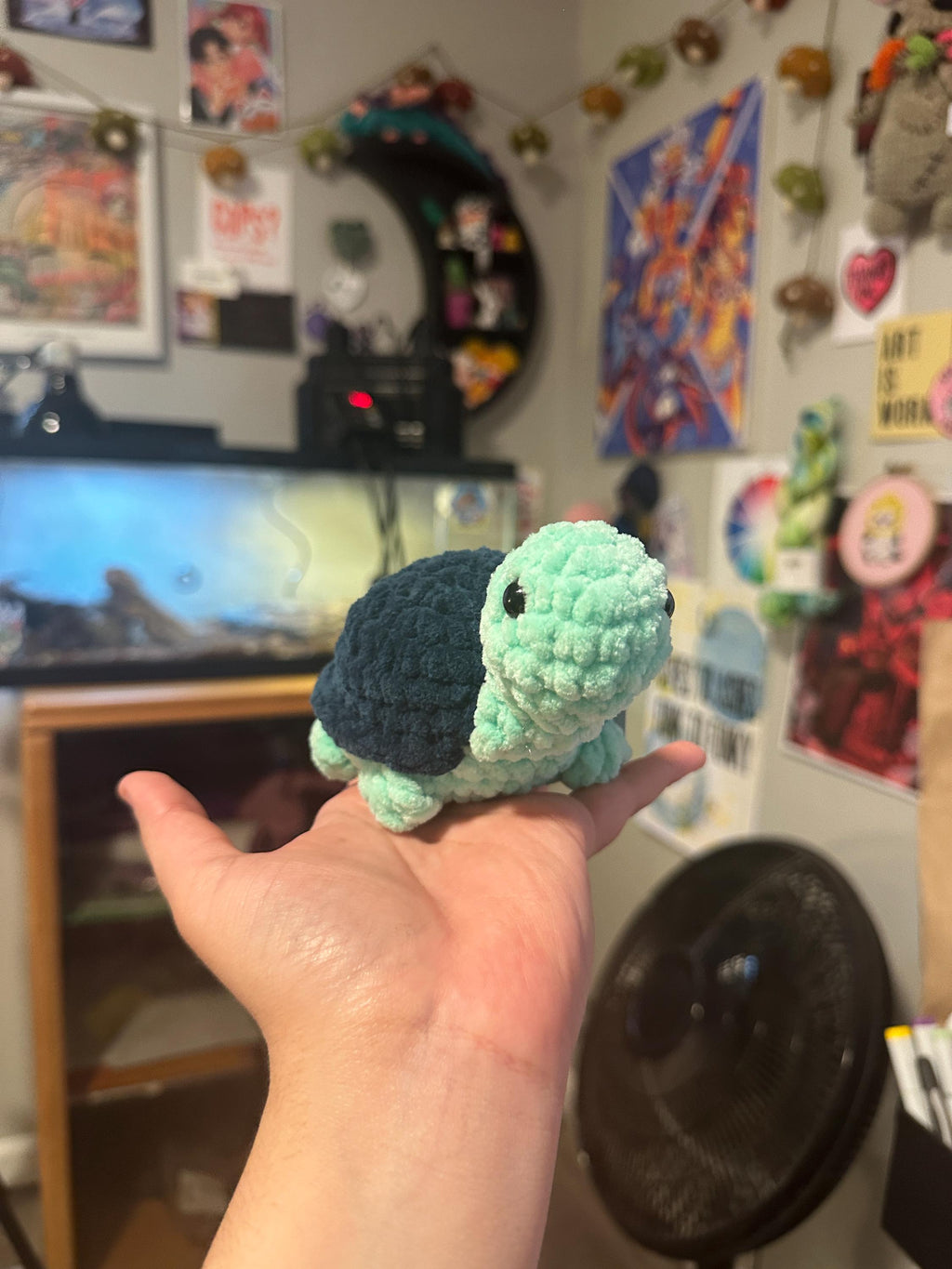Small Turtle Crochet Plushie