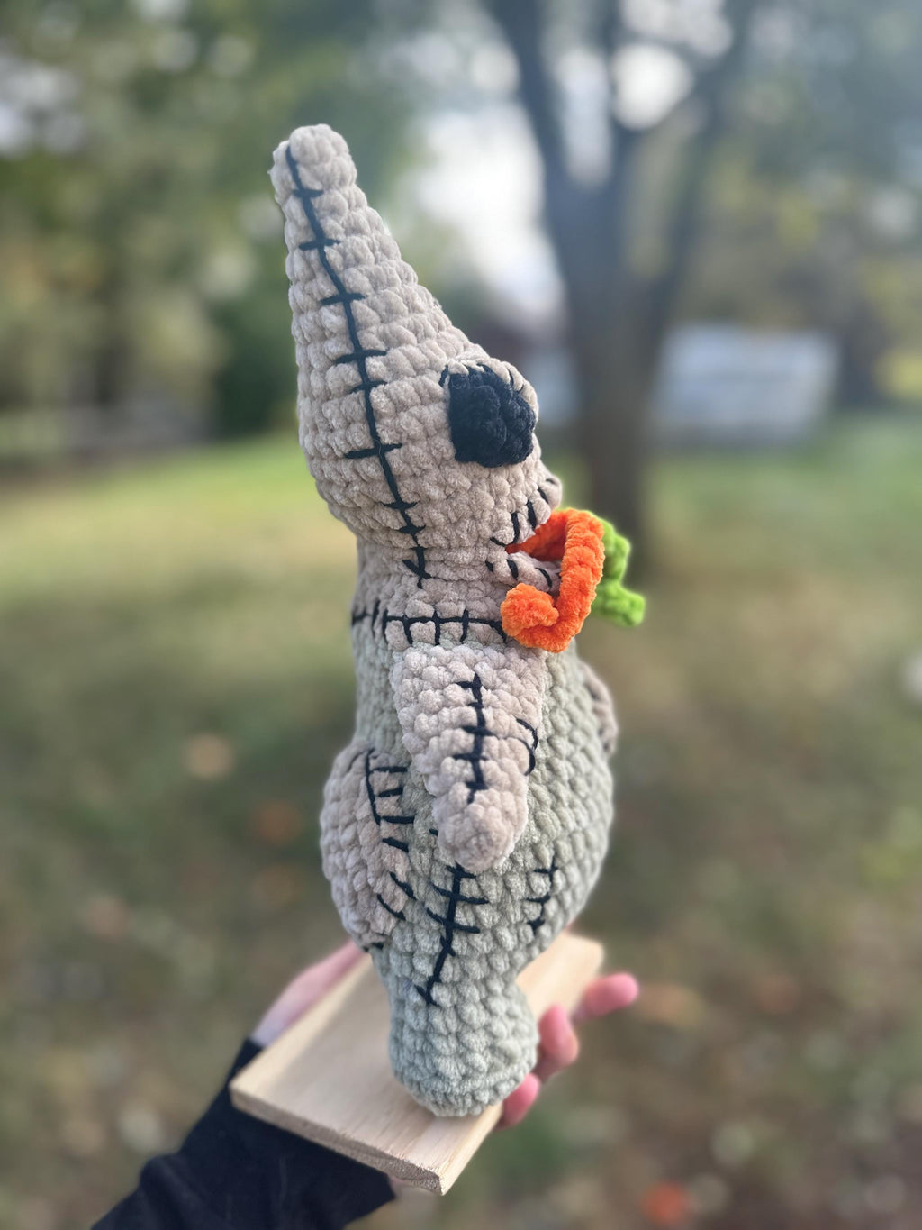 Oogie Boogie Crochet Plushie