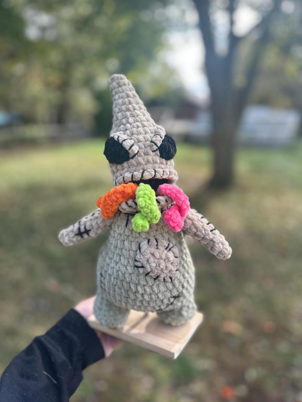 Oogie Boogie Crochet Plushie